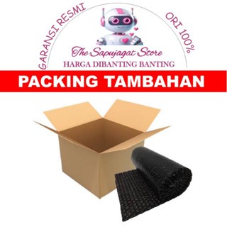 

Extra Packing / Packing Tambahan Bubble Warp Dus by The Sapujagat Store