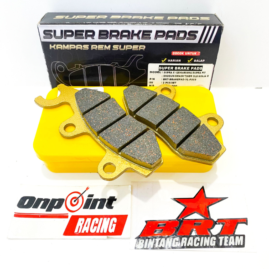KAMPAS REM DEPAN BRT SUPRA X 125 KARISMA SUPRA FIT SHOGUN 125 SMASH 100% ORIGINAL BRT