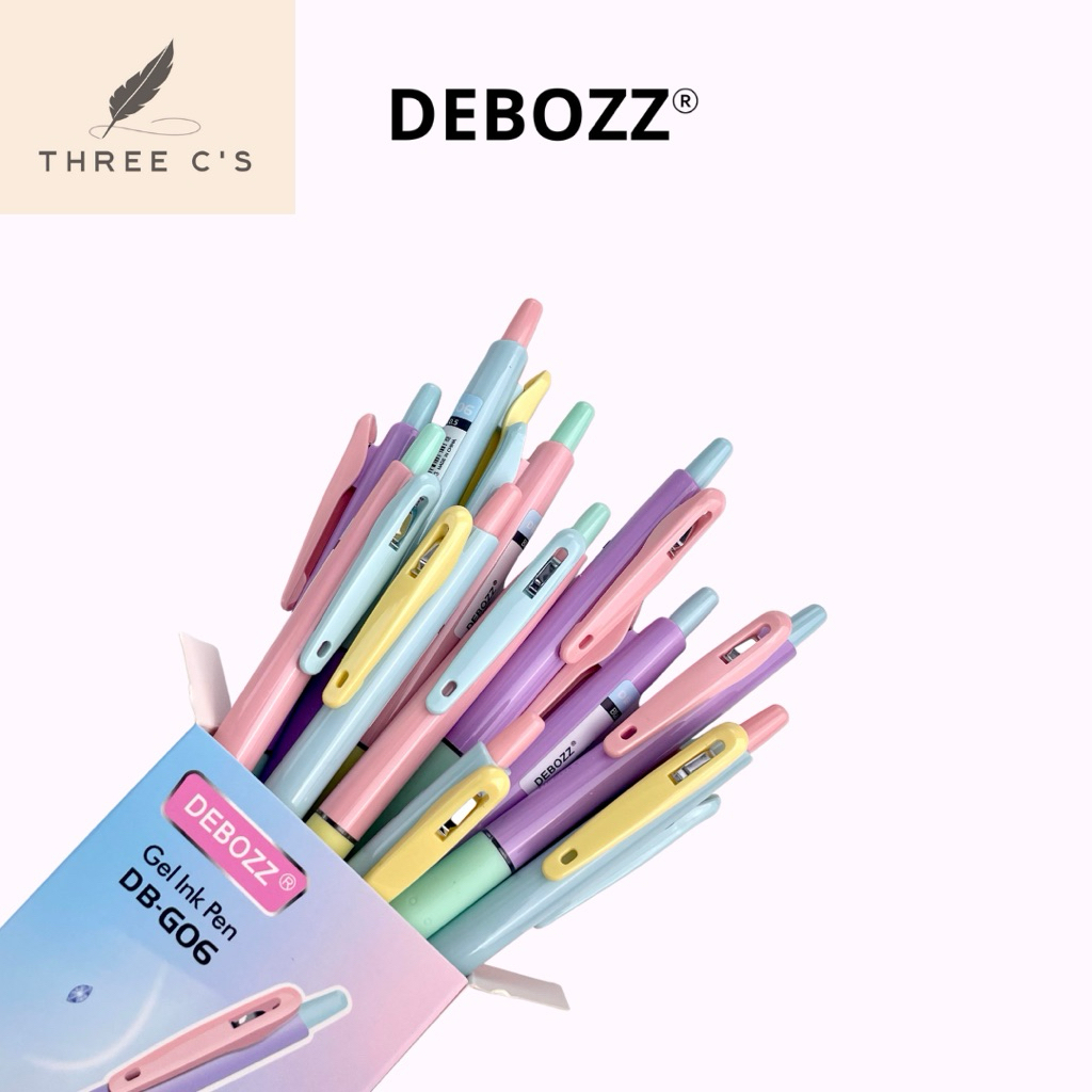 

Pena Gel Pen Pulpen Hitam Aesthetic Black 1 Kotak 12 pcs DEBOZZ