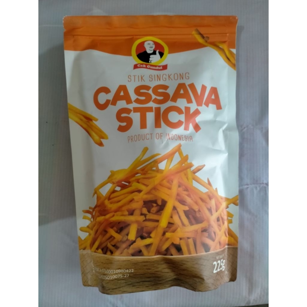 

Stik Singkong [ Cassava Stick ] Cak Gundul rasa Original