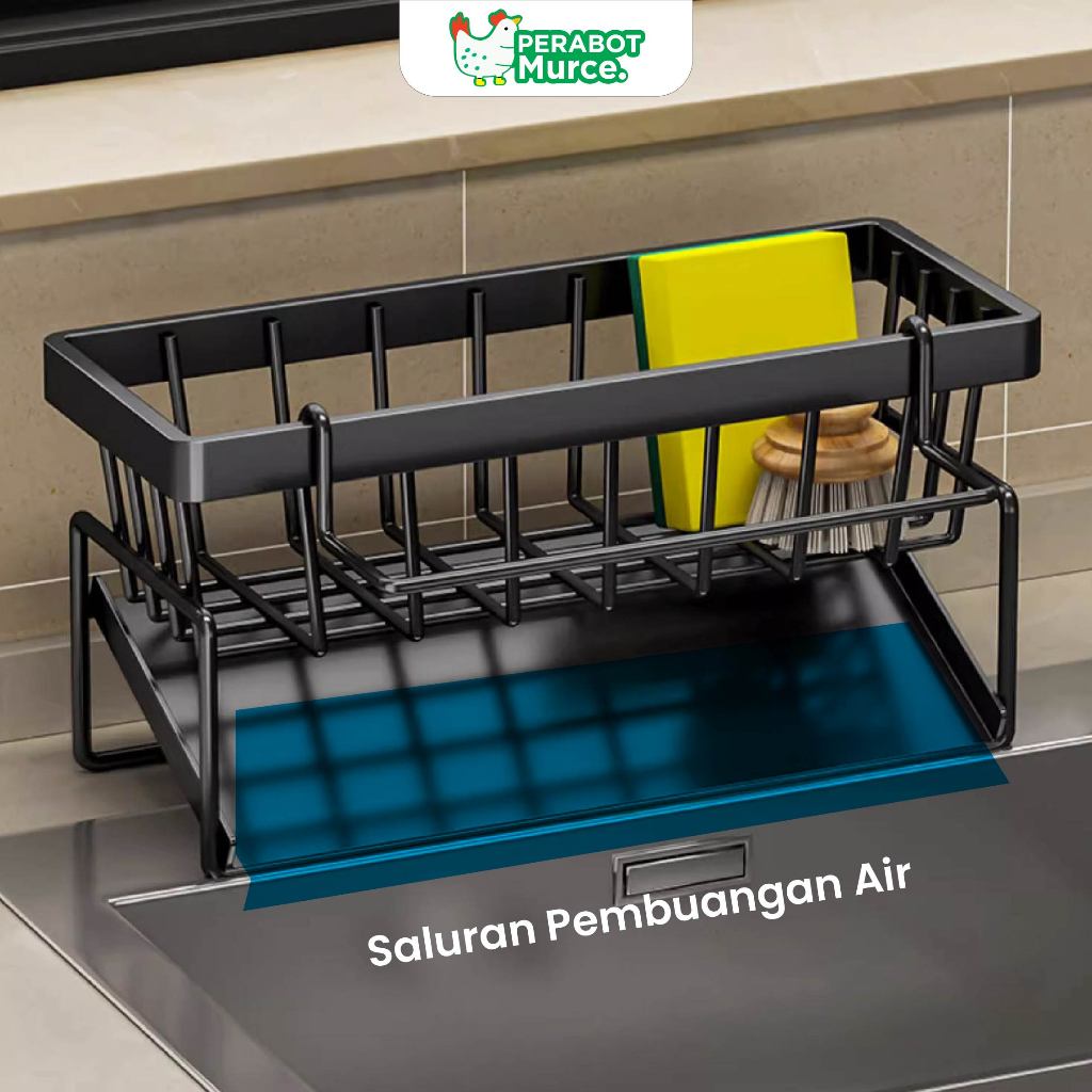 Rak Wastafel Cuci Piring Tempat Spons Cuci Piring Rak Cuci Piring Wastafel Rak Spons Cuci Piring