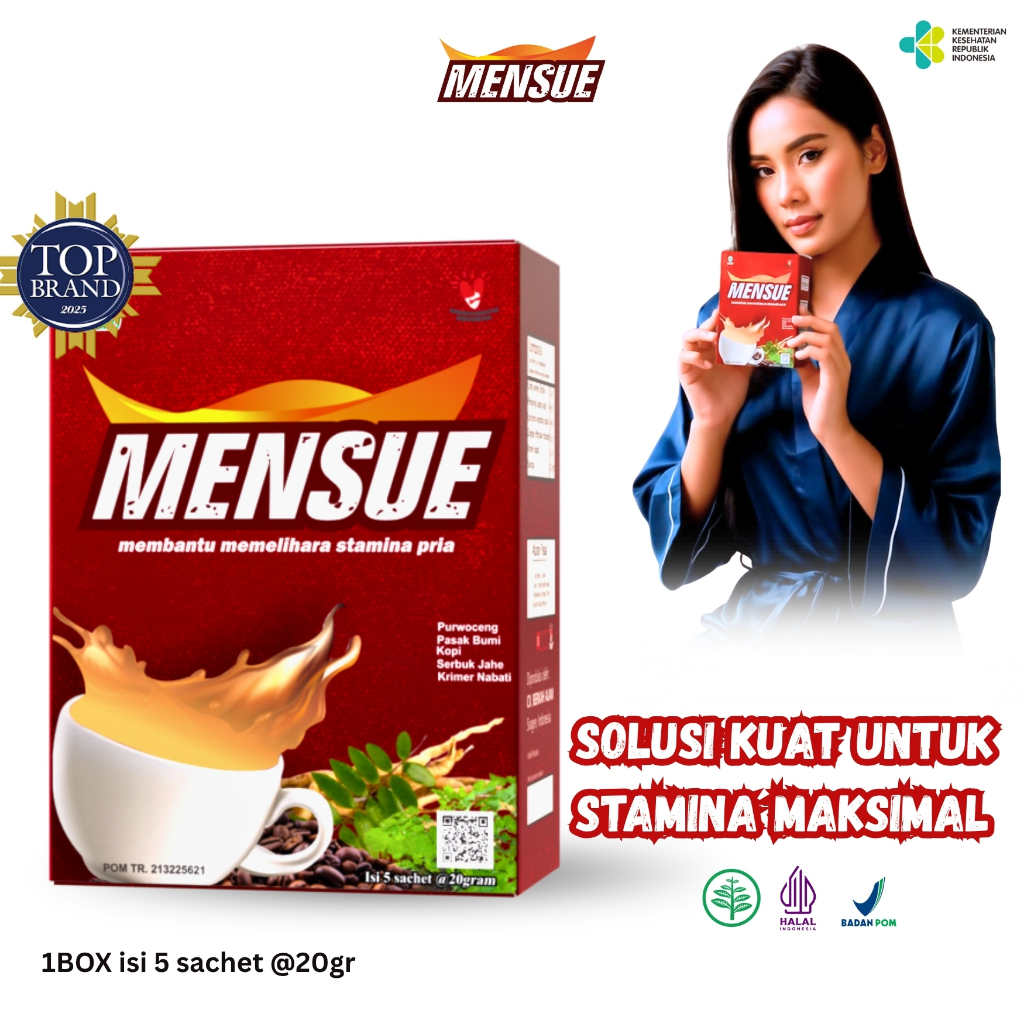 

Mensue Kopi Kuat Pria Tahan Lama Original 100 Bpom