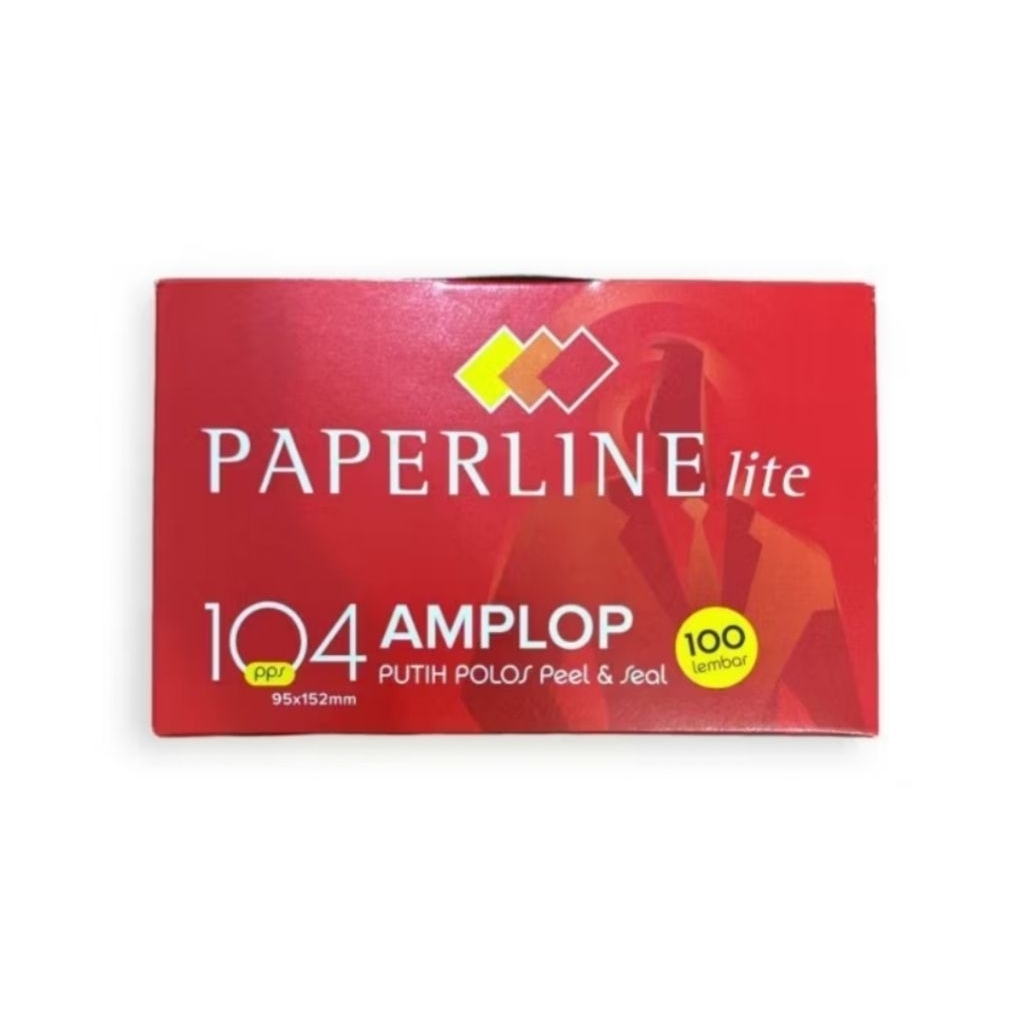 

Amplop Paperline Putih Polos ukuran 95 x 152 MM 104 LITE