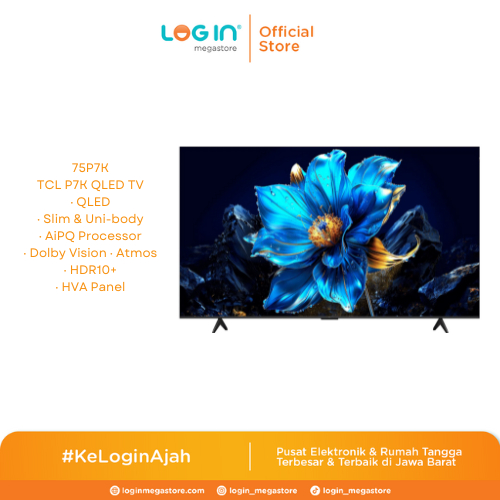 TCL LED TV 75P7K QLED Google TV 75 Inch
