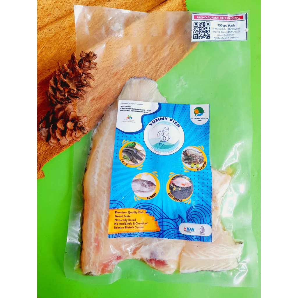 

Ikan Gurame Fillet Organik 250gr.