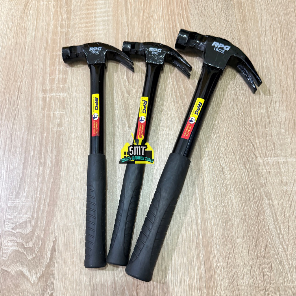 Palu Kambing Gagang Besi 16oz  & 8oz