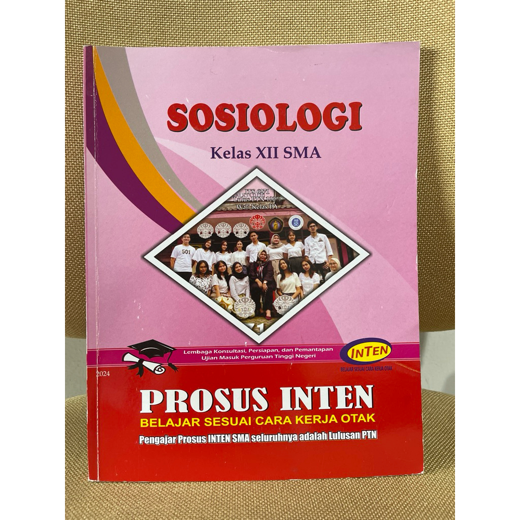 BUKU INTEN SOSIOLOGI 2025 KELAS 12 PTN