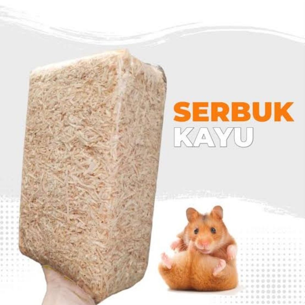 serbuk kayu hamster 1kg murah