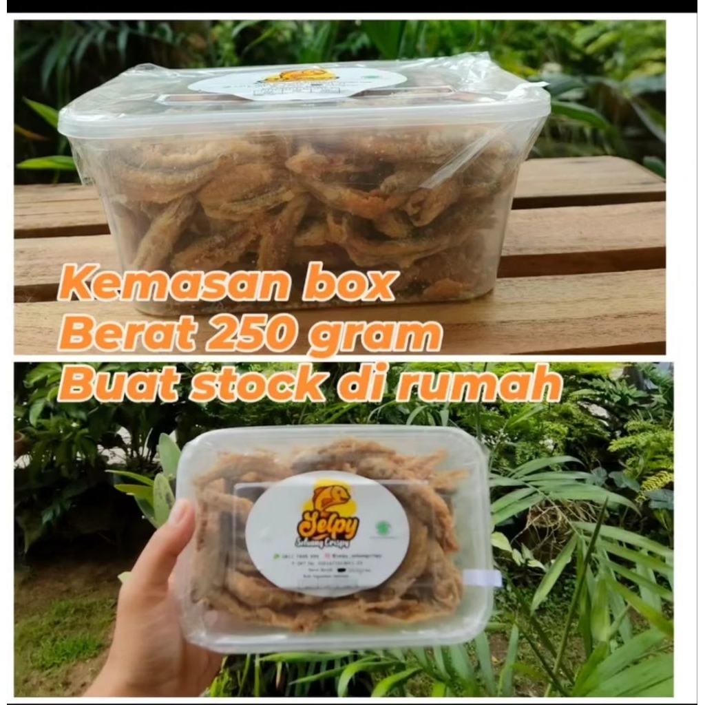 

seluang crispy thinwall 250 gram