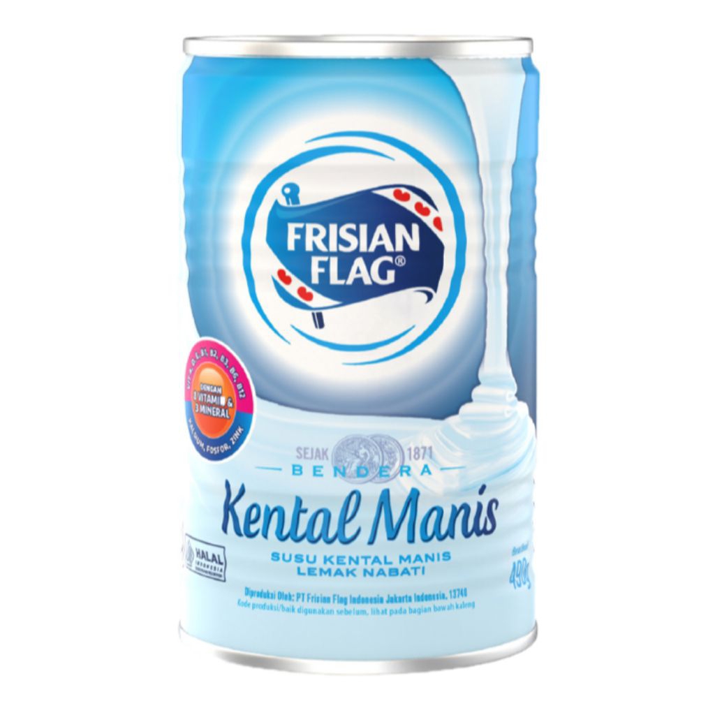 

FRISIAN FLAG Kental Manis Putih 490 g