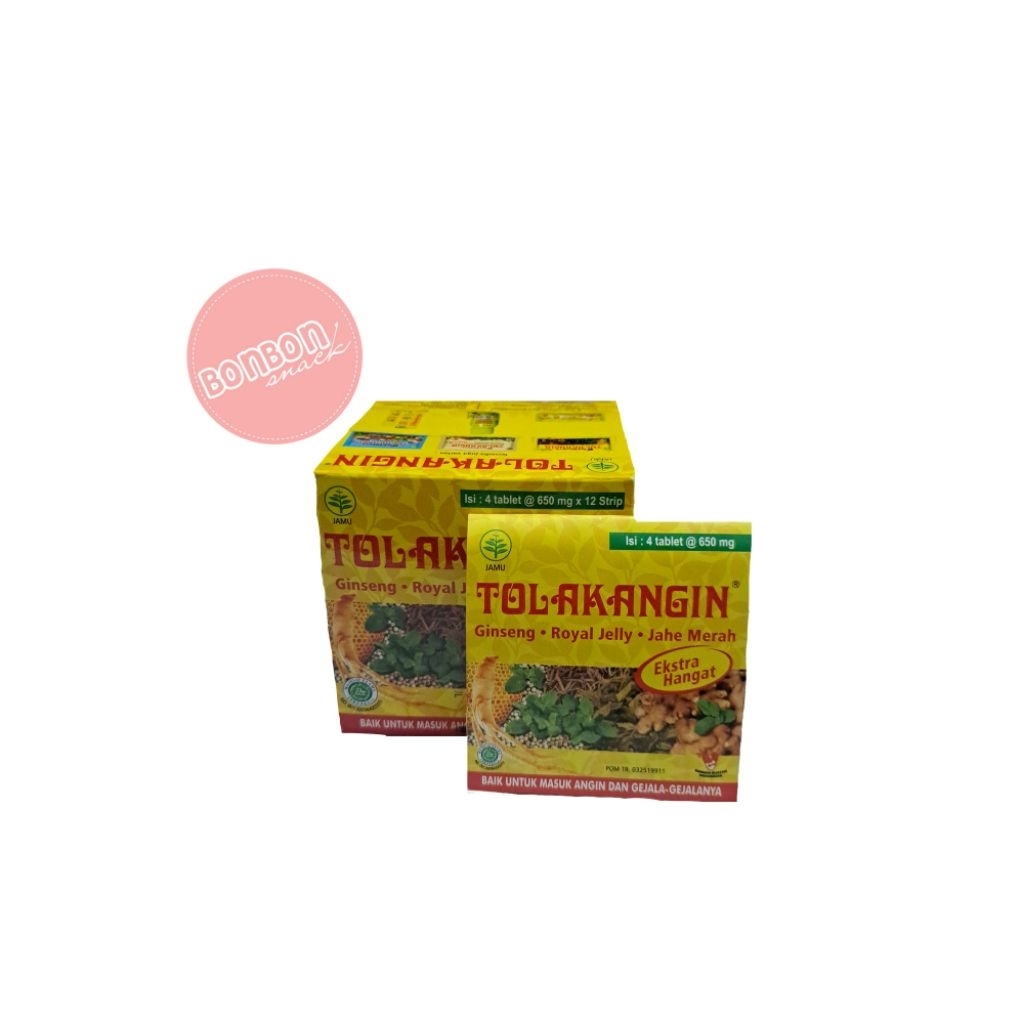 Tolak Angin Tablet Box