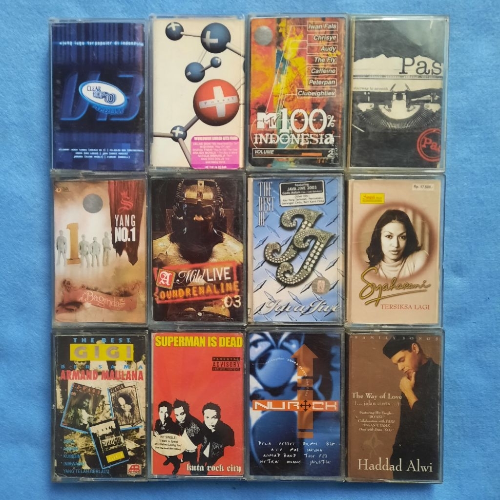 Kaset pita D bagindas Kla Project Java Jive Potret dll