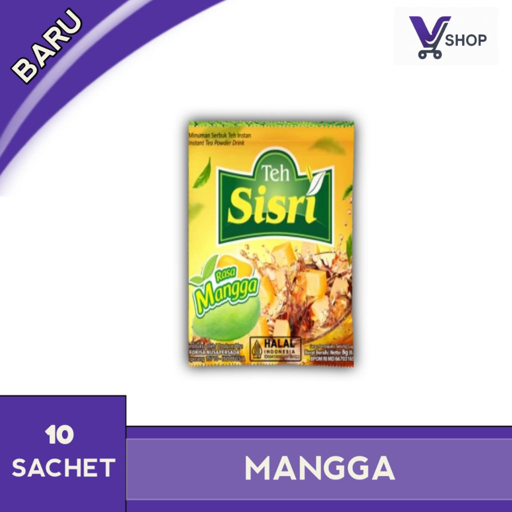 

(Vshop) Teh sisri mangga - 10 sachet
