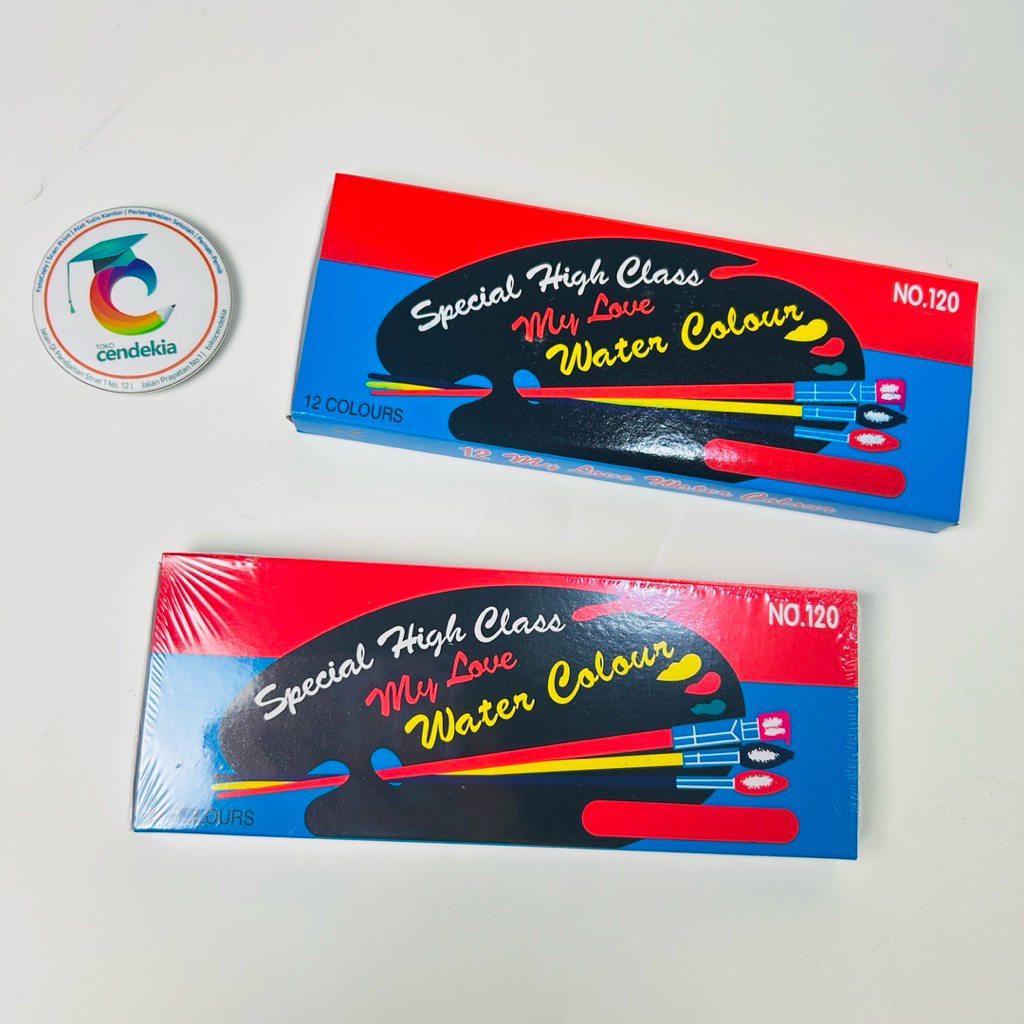 

Cat Air Water Color My Love 12 warna No. 120 VIS-1