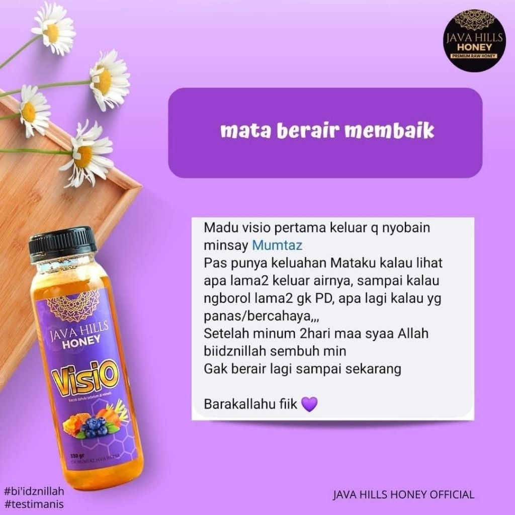 

madu kesehatan MATA javahills