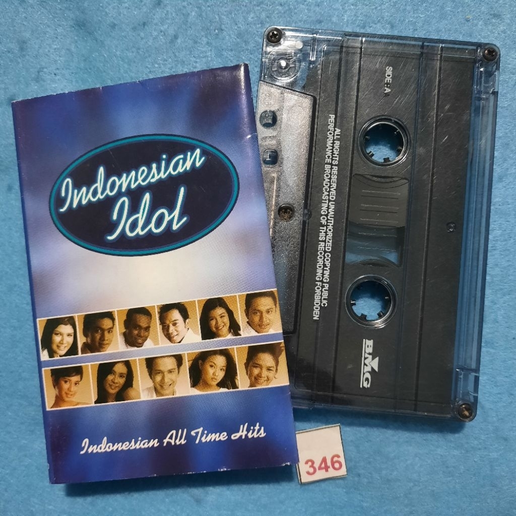 Kaset pita Indonesian Idol Joy Tobing Delon Nania Helena