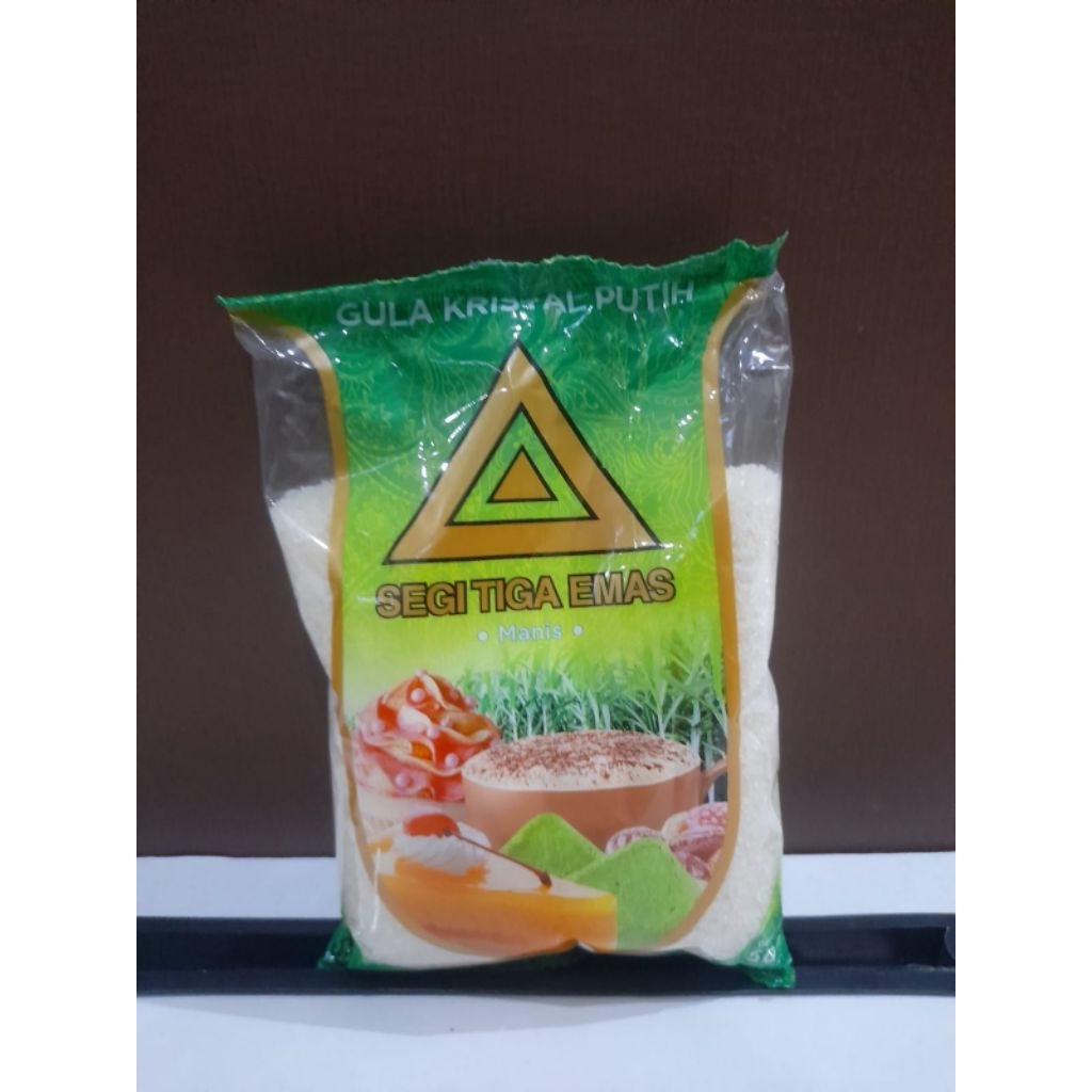 

Gula Pasir Segitiga Emas 500 gr Halal SNI
