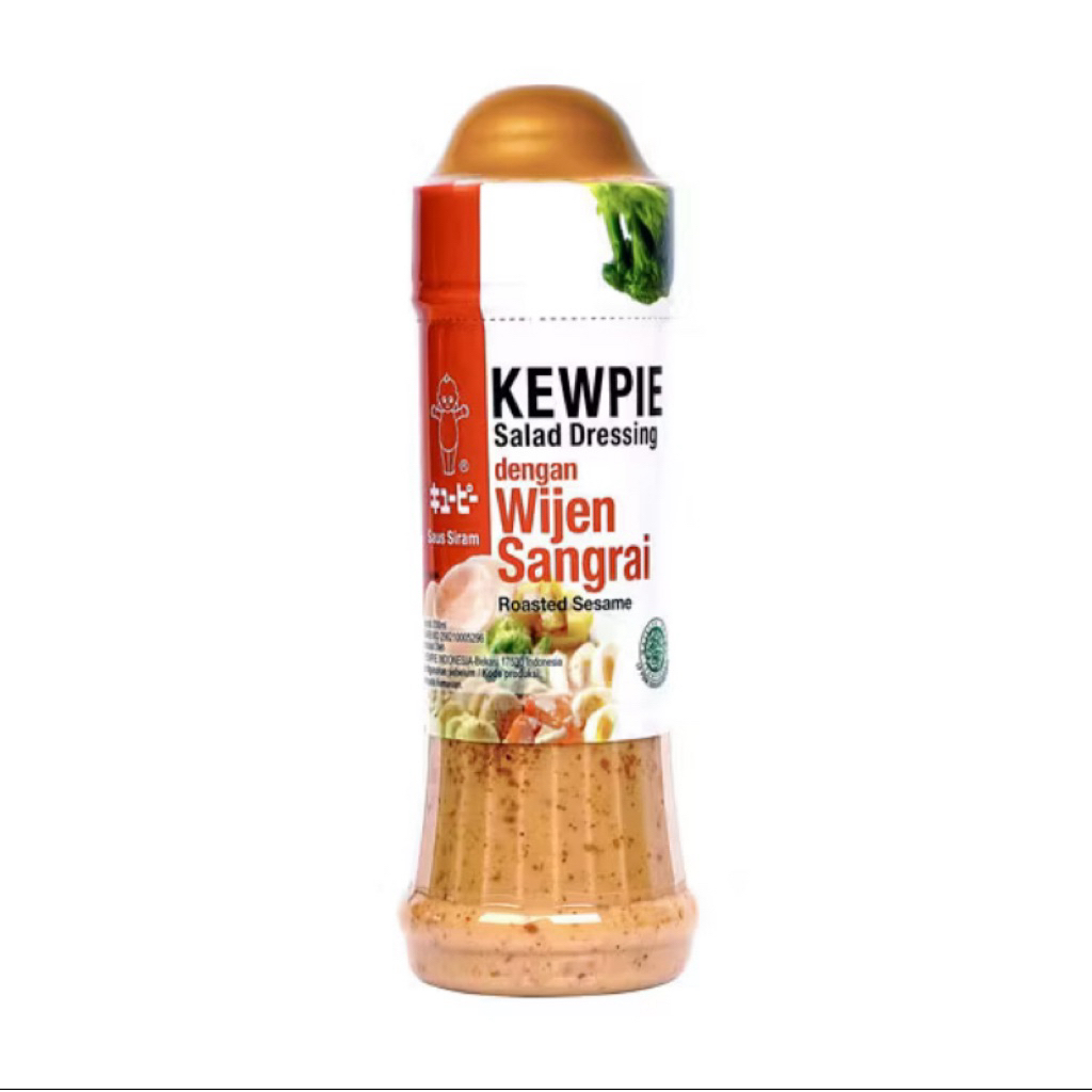

Kewpie Salad Dressing Wijen Sangrai 200ml – Saus Salad Premium, Lezat & Aromatik!