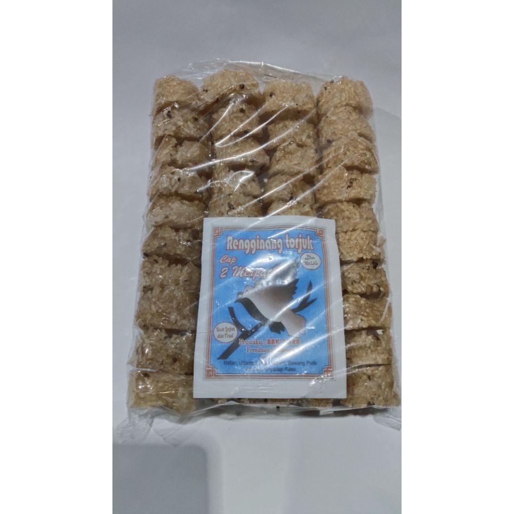 

RENGGINANG LORJUK CAP 2 MERPATI KECIL ISI 40,BERAT 450g