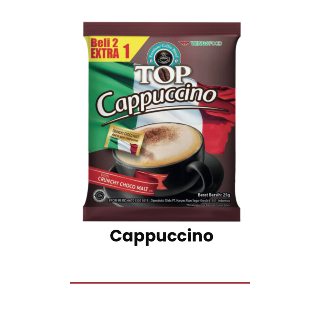 

Top kopi Cappuccino 25gr