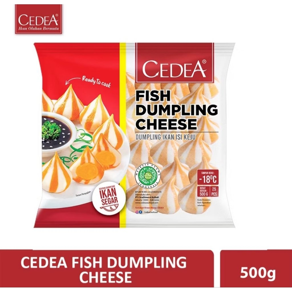 

Dumpling keju Cedea 500gr