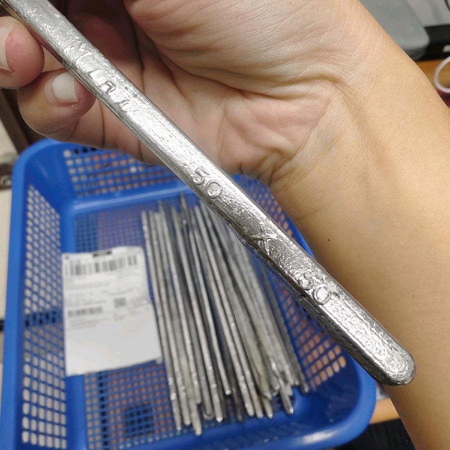 Timah Batang Solder Pancing Timah Batangan Patri 50x50 Kecil