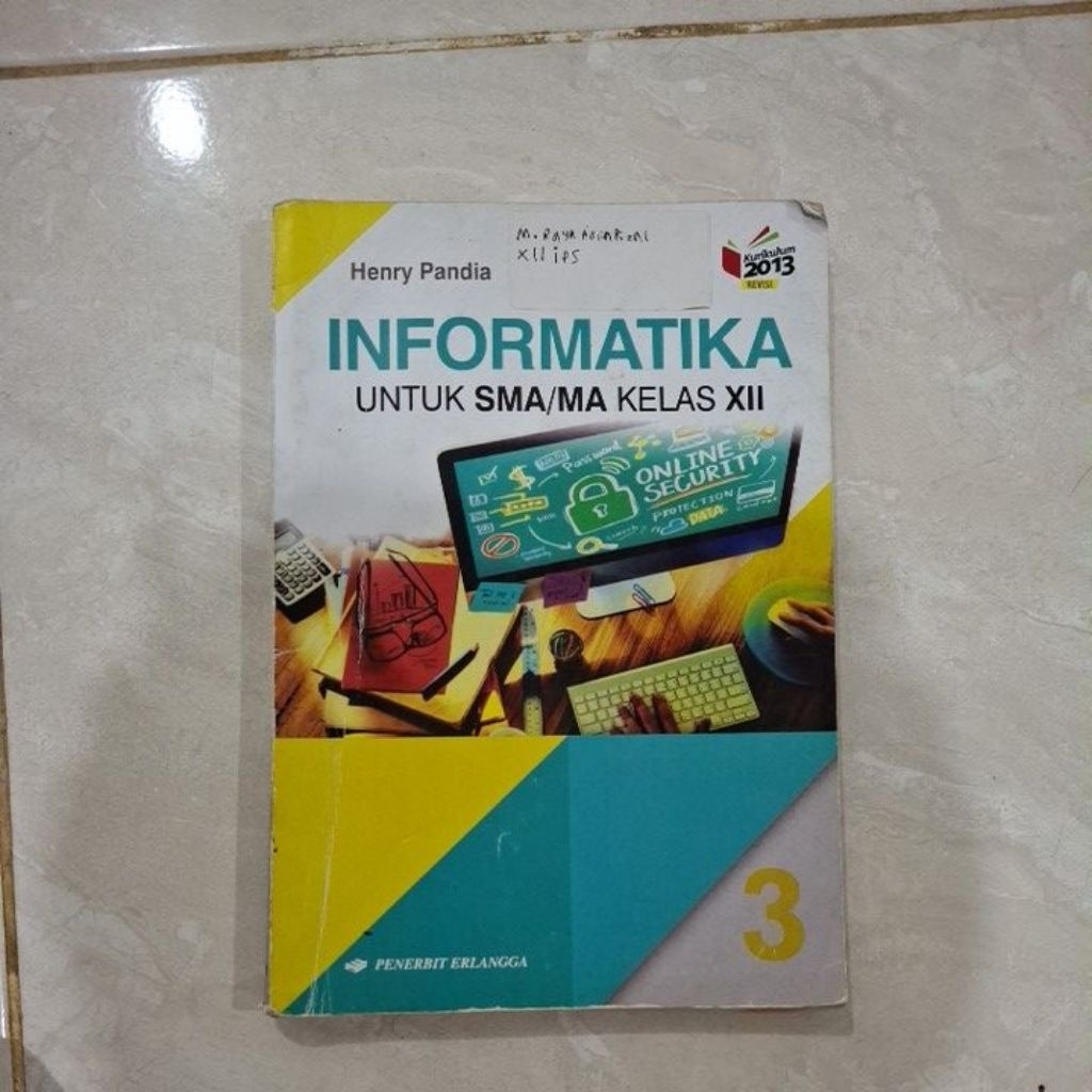 Buku Informatika Kelas 12 Erlangga Kurikulum 2013