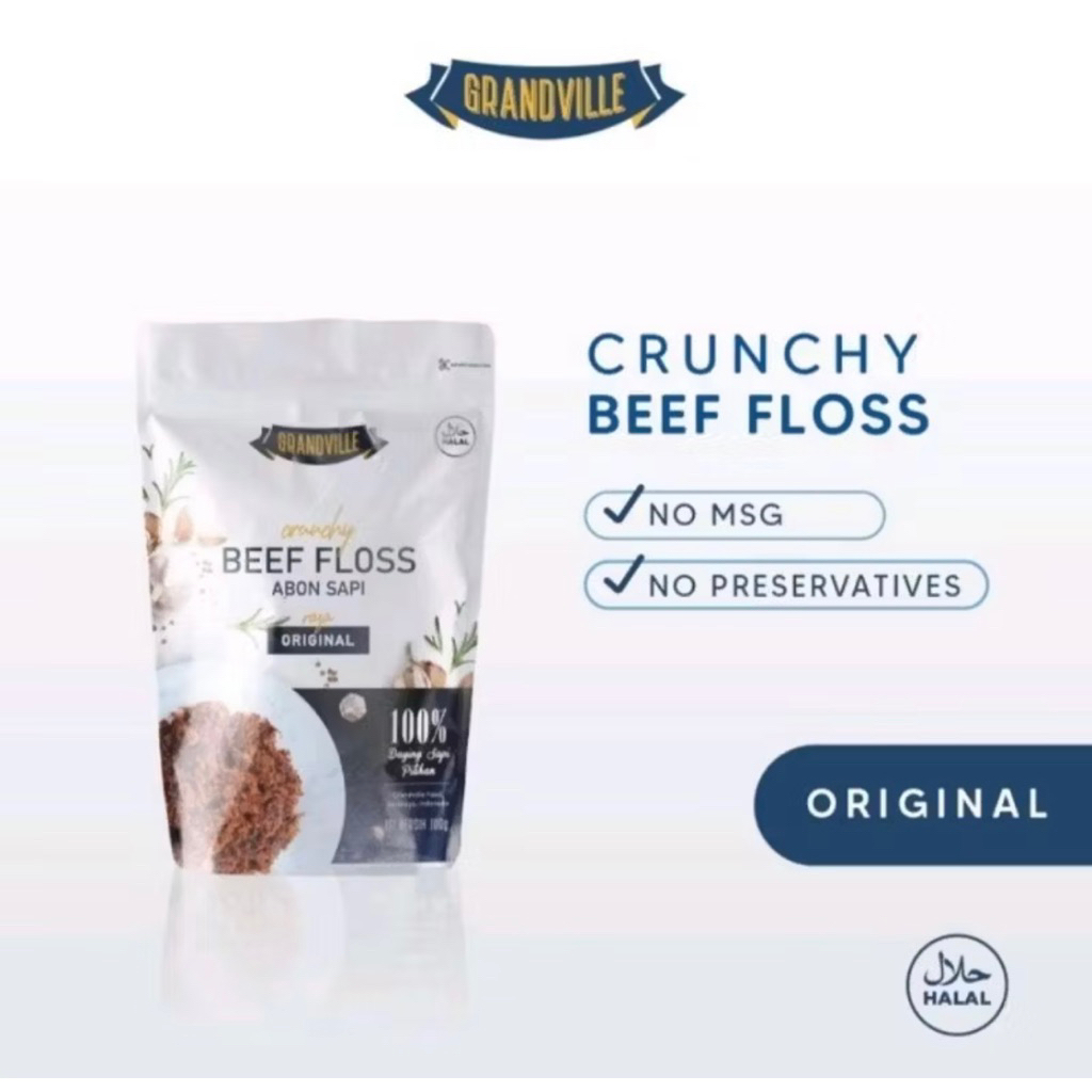 

grandville beef floss abon sapi original