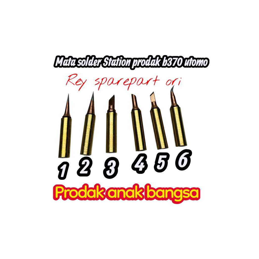 mata Solder mantul T12 dan Station Prodak B370 utomo