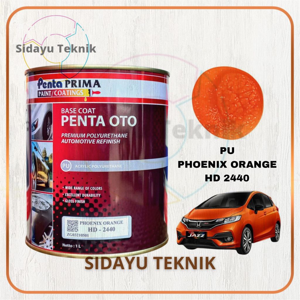 Cat PU Penta Oto Phoenix Orange HD 2440 Jazz Brio