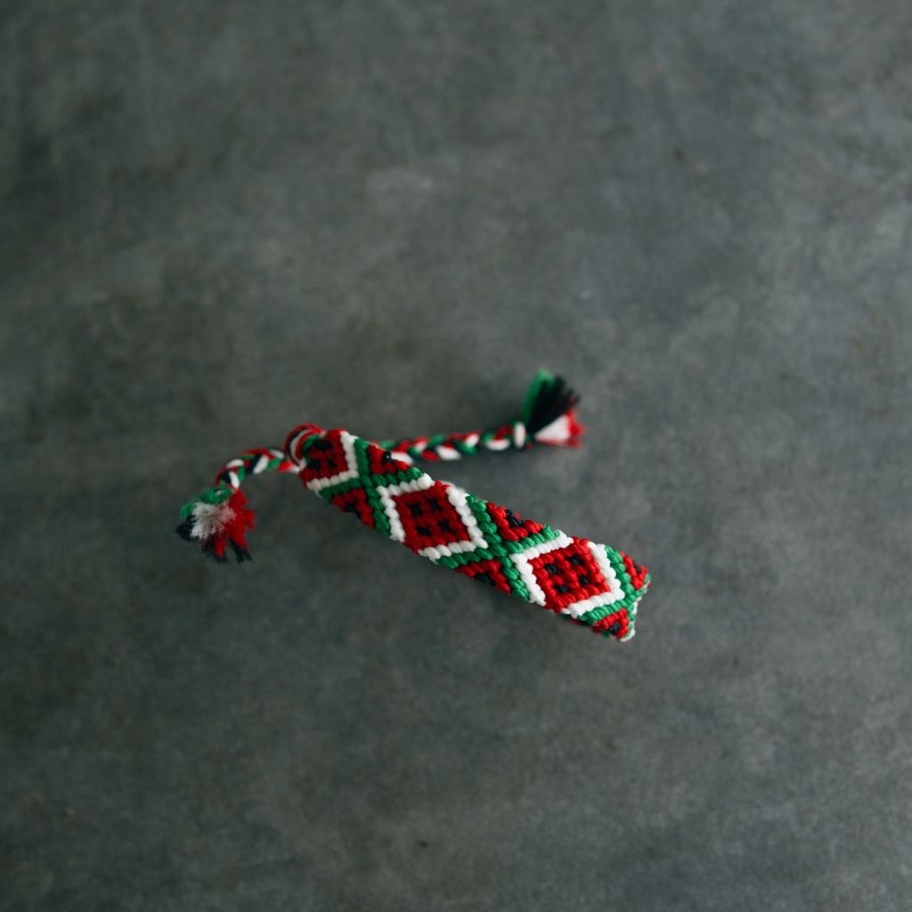 Gelang Serut Palestine Rajut Handmade / Gelang Palestine Eajpark