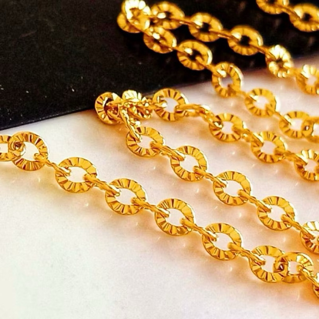 Kalung Nori Lapis Emas 24K