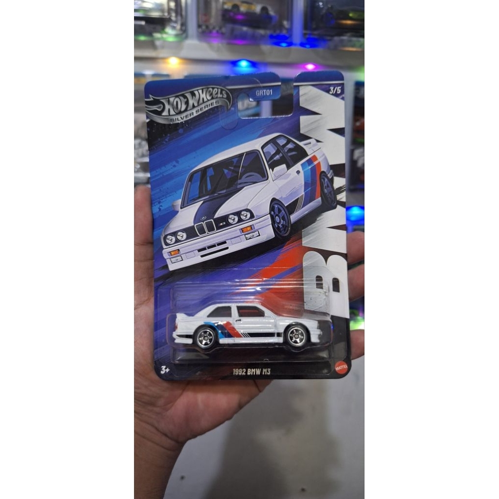 1992 BMW M3 HOTWHEELS (SILVER SERIES BMW)