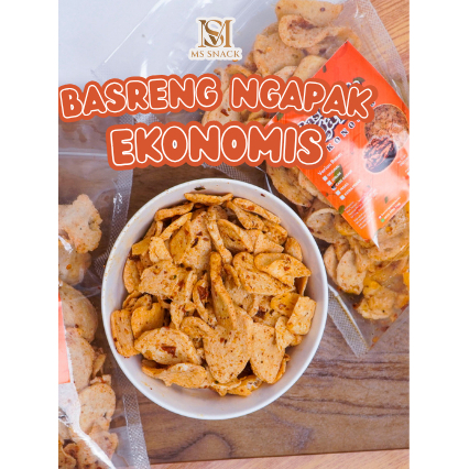 

Basreng Ngapak Ekonomis Cabe Garam Pedas Viral Kriuk Gurih Snack Kiloan