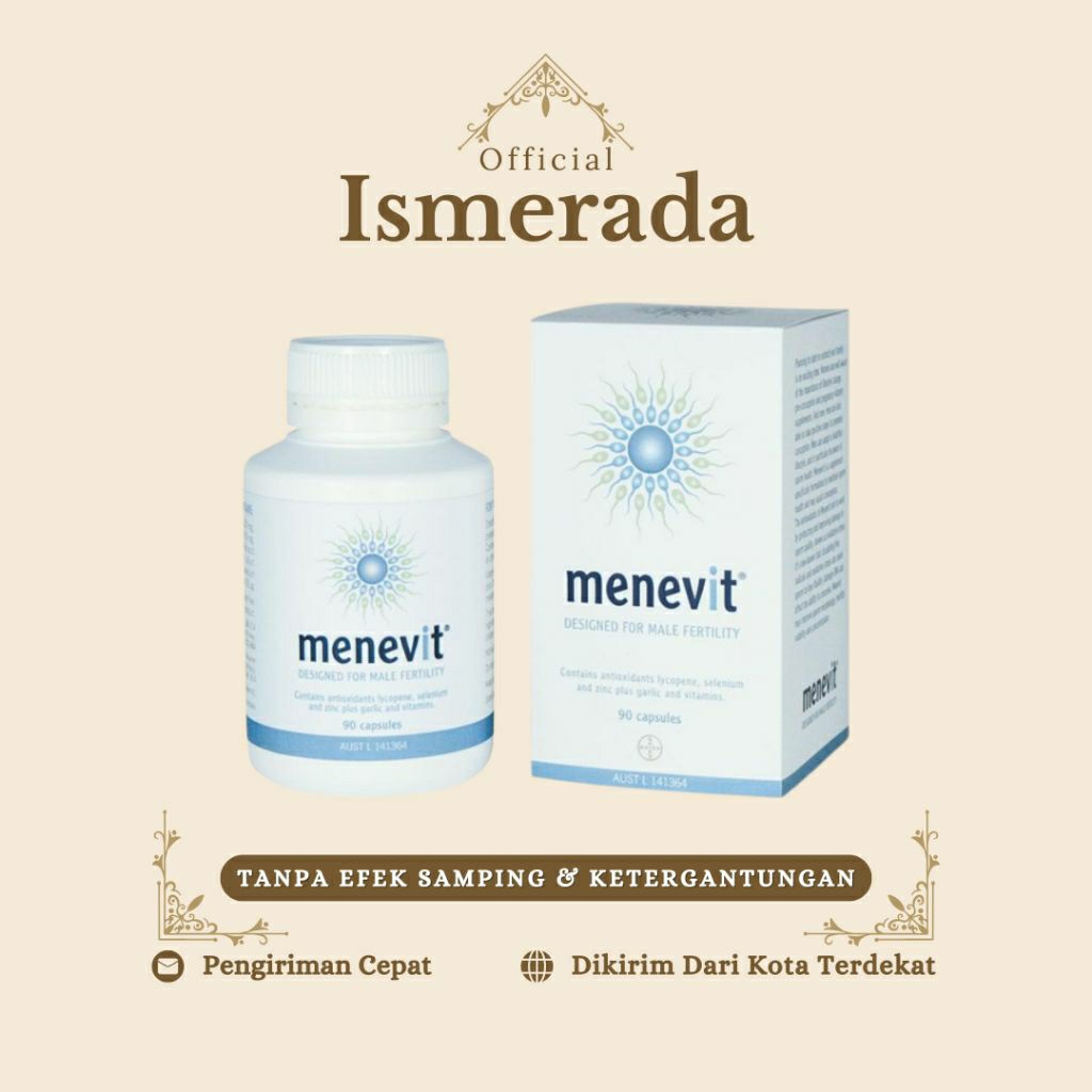 MENEVIT | MENEVIT KAPSUL | PENYUBUR SPERMA | MENEVIT ORIGINAL | PENAMBAH HORMON | MENEVIT HERBAL | M