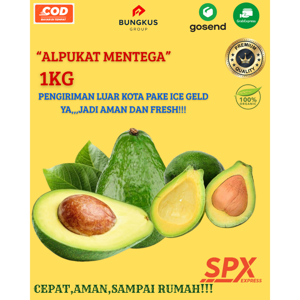 

ALPUKAT MENTEGA PREMIUM SUPER 1KG