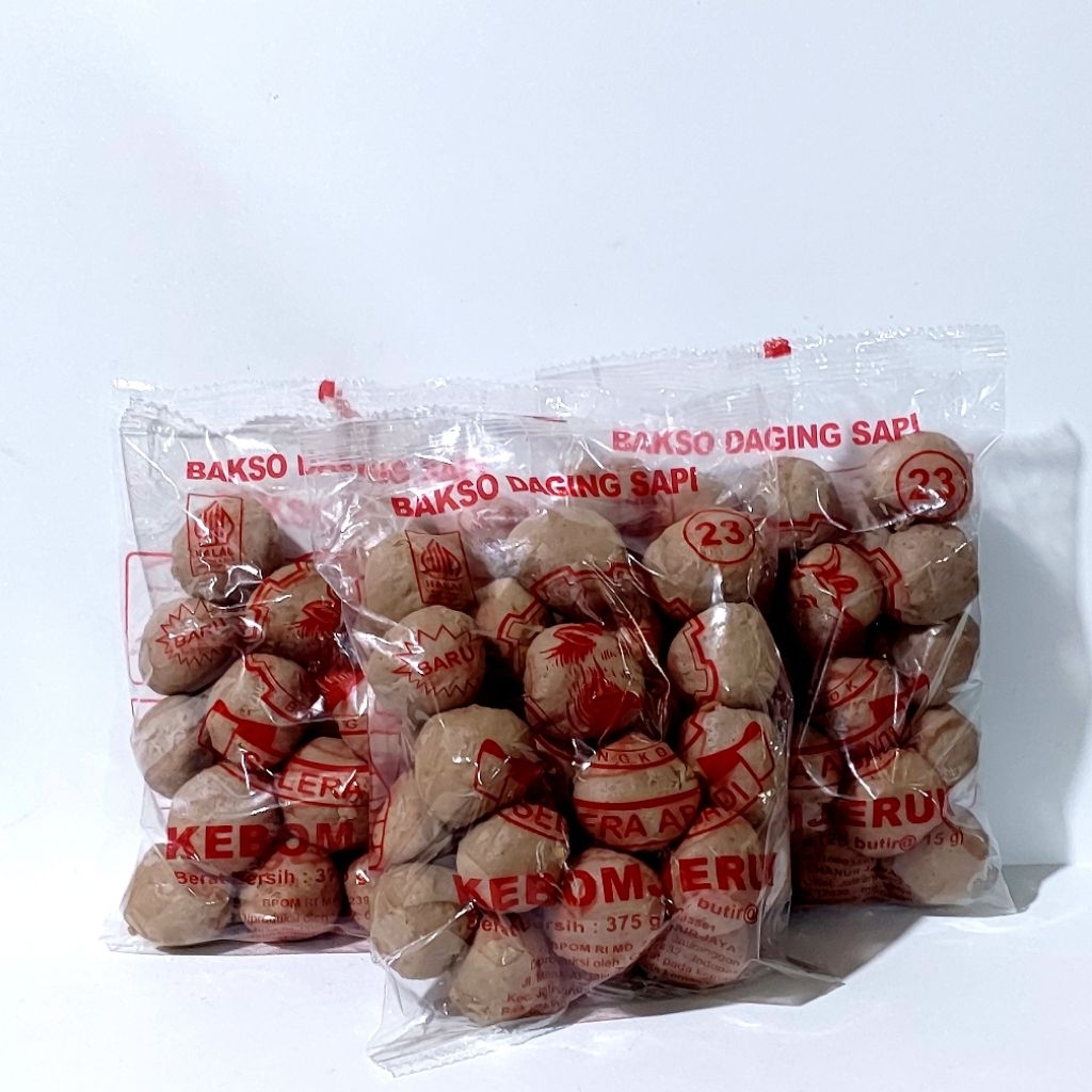

BAKSO KEBOM JERUK ISI 25 PCS 375 GRAM