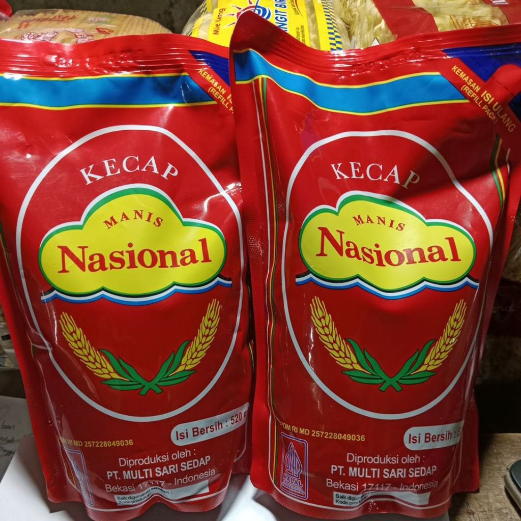 

kecap manis Nasional 520ml