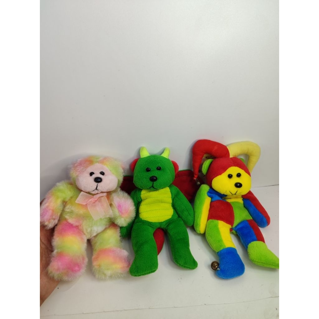 boneka beanie kids beanie teddy bear skansen giftware harga satuan