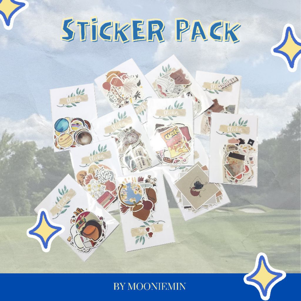 

[Min Beli 10k] Custom Sticker Lucu | Sticker Aesthetic | Sticker KPop | Murah