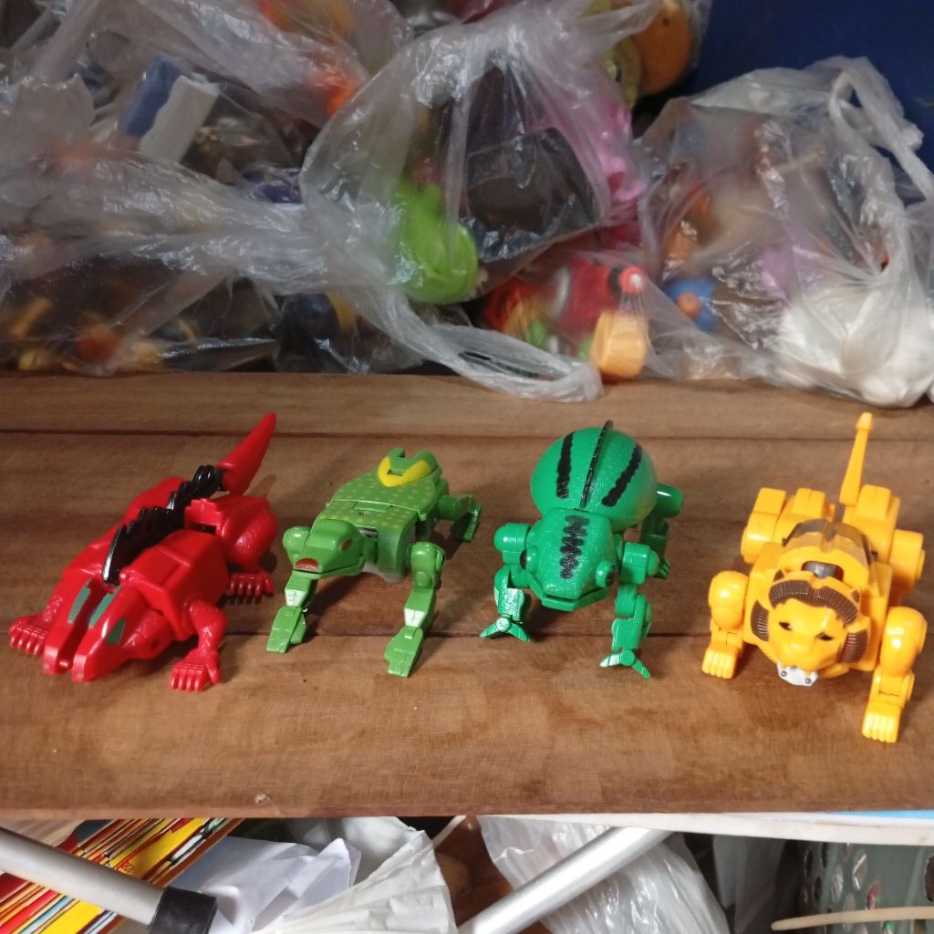 kidzu bento hokben toys animal zord Transformers set