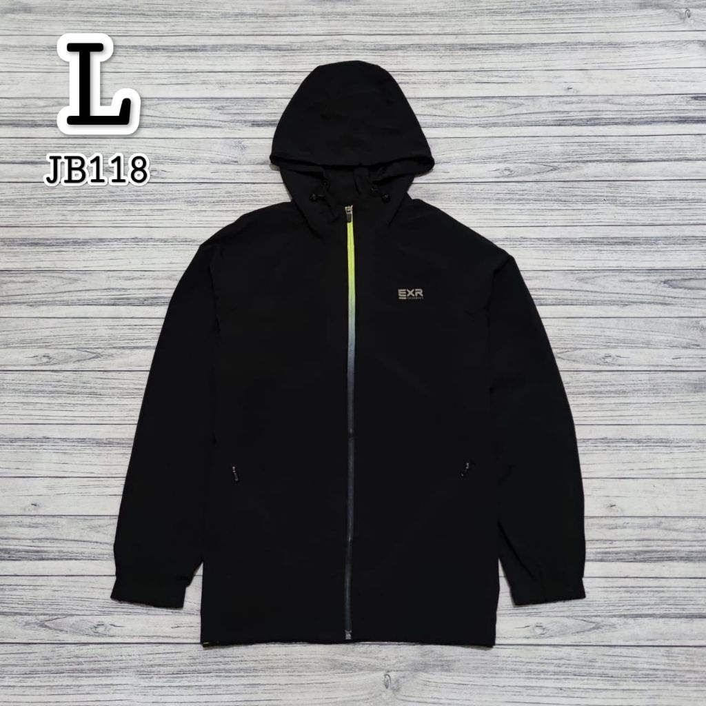 Atasan EXR Speed Black Jacket