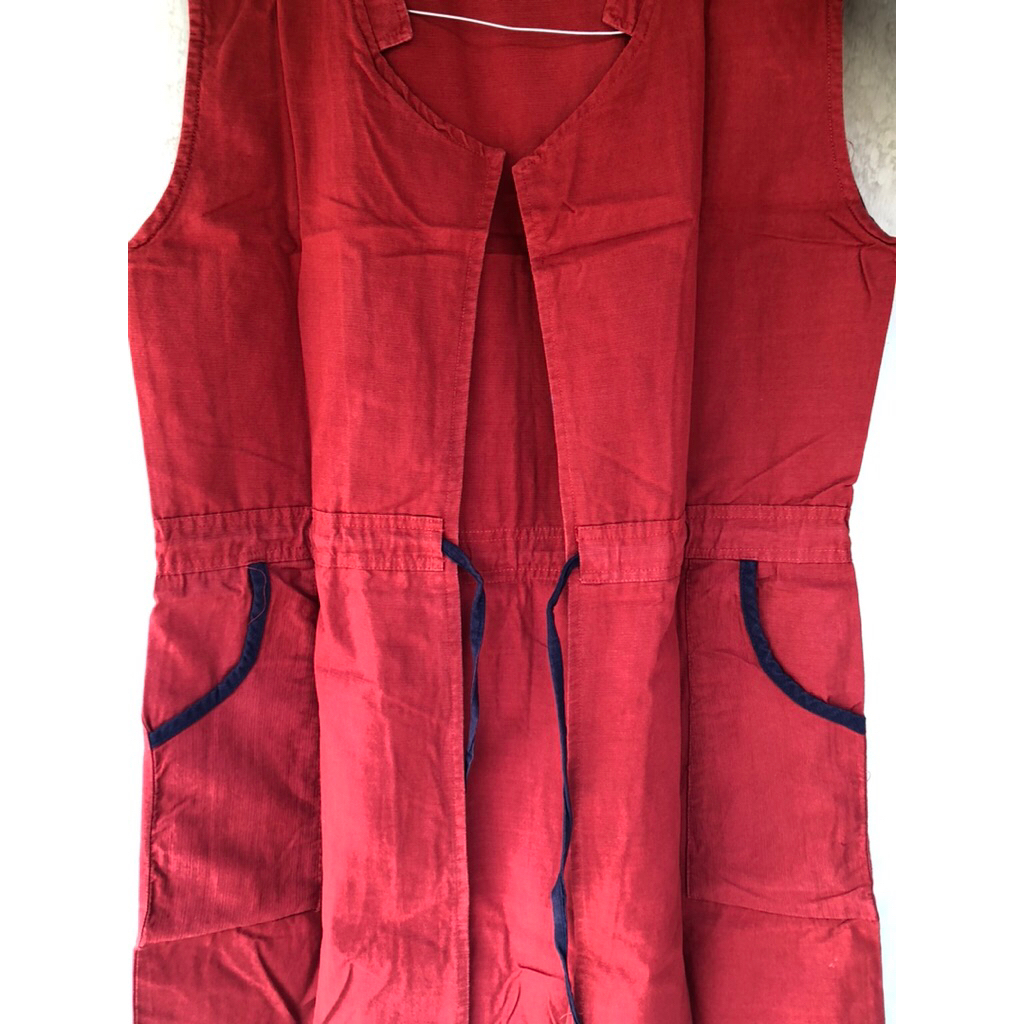 (preloved) outer merah bata