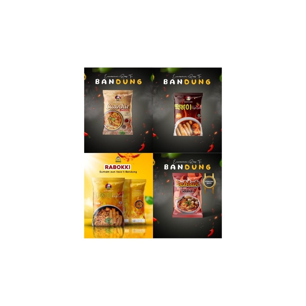 

Seblak/Cuanki/Topokki/Rapokki Cik Emam