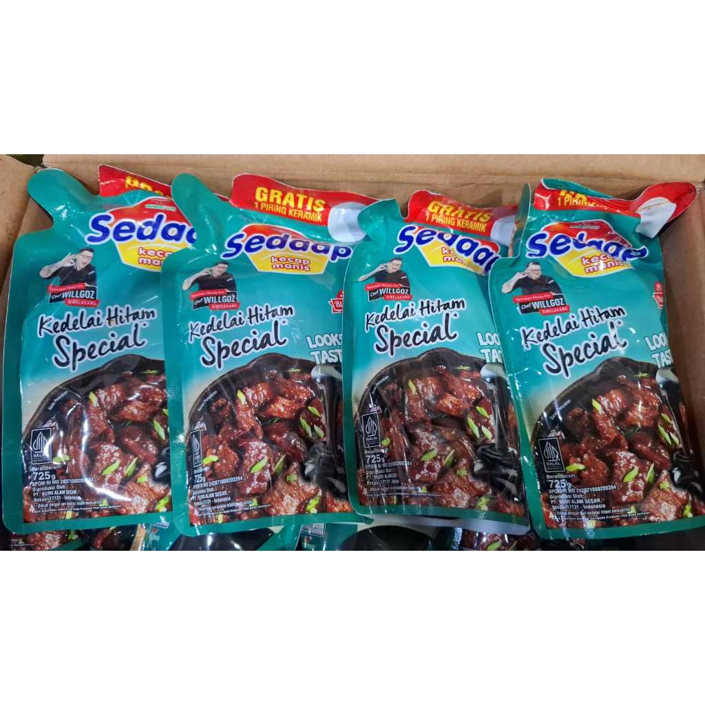 

kecap manis sedap kedelai hitam spesial 550 ml