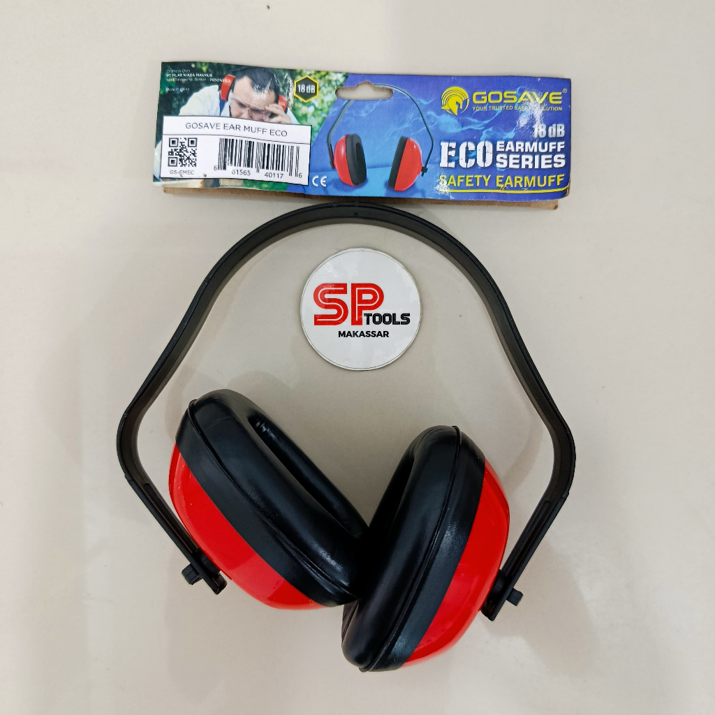 EAR MUFF / PENUTUP PELINDUNG TELINGA / SAFETY EARMUFF EAR PLUG GOSAVE ECO SERIES