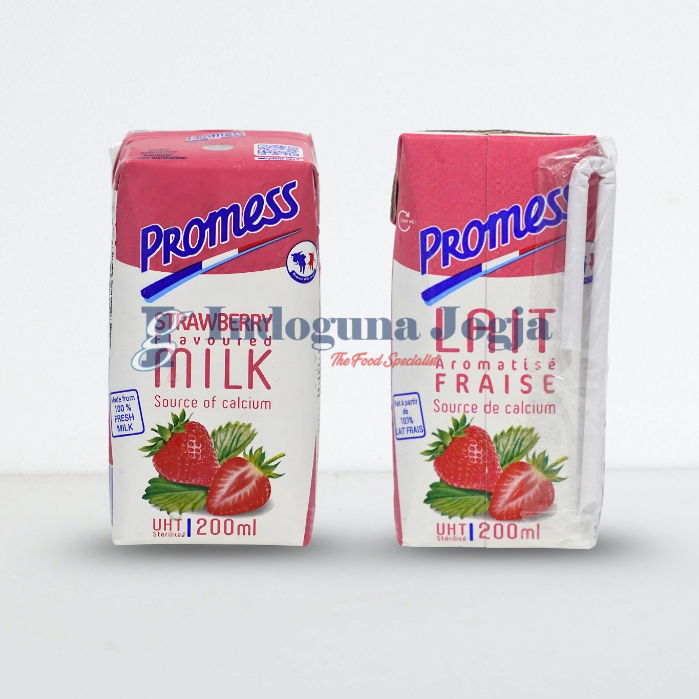 

PROMESS UHT SEMI STRAWBERRY MILK - 200ML