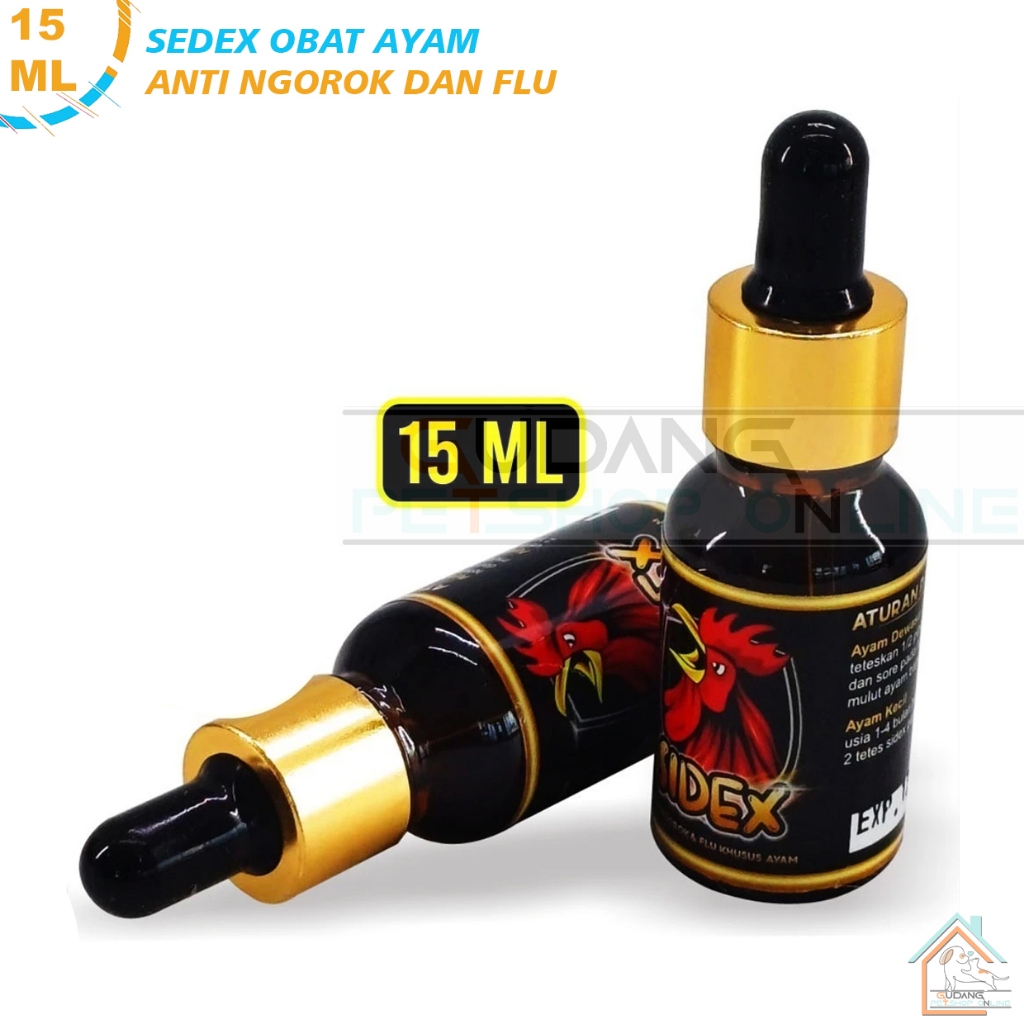 Sidex Sideks Obat Ayam Ngorok CRD Snot Pilek Flu Radang Tenggorokan Obat Ayam Jago Laga Aduan Petaru
