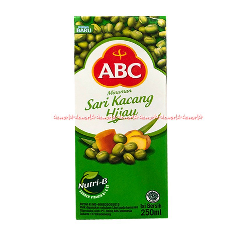 

ABC 250ml Minuman Sari Kacang Hijau 250 ml Minuman UHT Kemasan Siap Minum