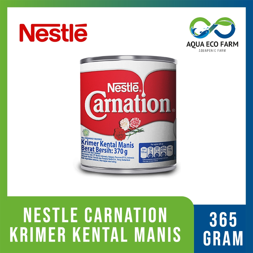 

[AquaEcoFarm] NESTLE Carnation Creamer Krimer Kental Manis 370gr | Bandung
